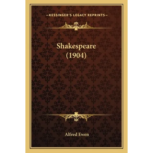 Shakespeare (1904) - Paperback