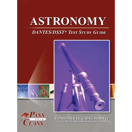 Astronomy DANTES / DSST Test Study Guide - Hardcover