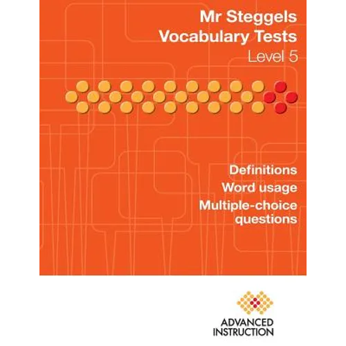 Mr Steggels Vocabulary Tests Level 5 - Paperback
