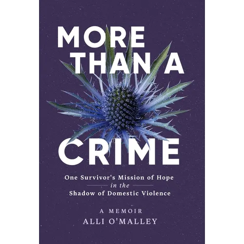 More than a Crime: One Survivor's Mission of Hope in the Shadow of Domestic Violence - Hardcover