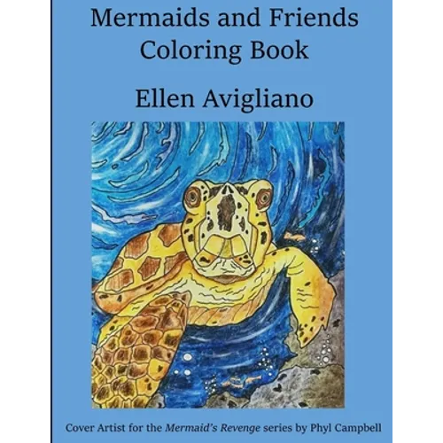 Mermaids and Friends Coloring Book - Paperback