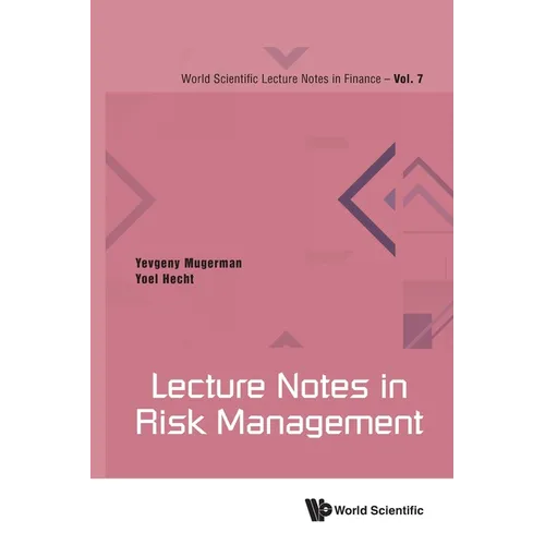 Lecture Notes in Risk Management - Paperback