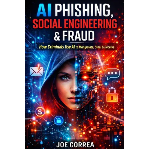 AI Phishing, Social Engineering & Fraud: How Criminals Use AI to Manipulate, Steal & Deceive - Paperback