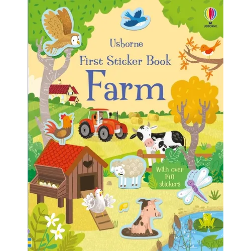 First Sticker Book Farm - Paperback