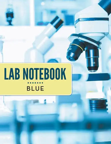 Lab Notebook Blue - Paperback