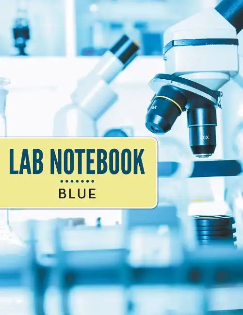 Lab Notebook Blue - Paperback