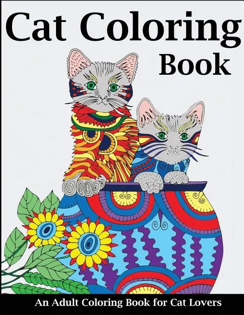Cat Coloring Book - Paperback