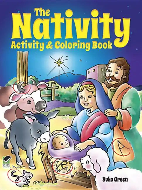 The Nativity Activity & Coloring Book - Paperback