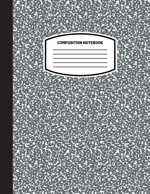 Classic Composition Notebook: (8.5x11) Wide Ruled Lined Paper Notebook Journal (Charcoal Gray) (Notebook for Kids, Teens, Students, Adults) Back to - Paperback