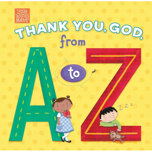 Thank You, God, from A to Z - Board Book