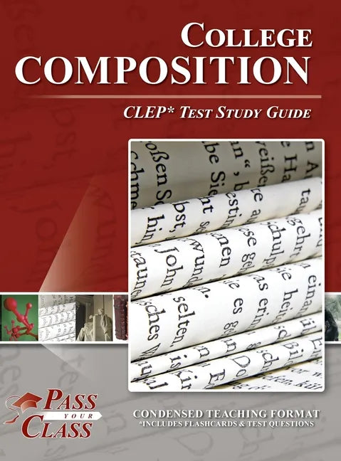 College Composition CLEP Test Study Guide - Hardcover