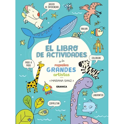 Libro De Actividades De Los Pequeños Grandes Artistas - Paperback