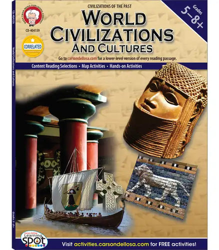World Civilizations and Cultures, Grades 5 - 8 - Paperback