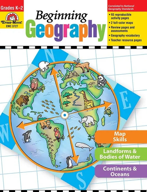 Beginning Geography, Kindergarten - Grade 2 Teacher Resource - Paperback