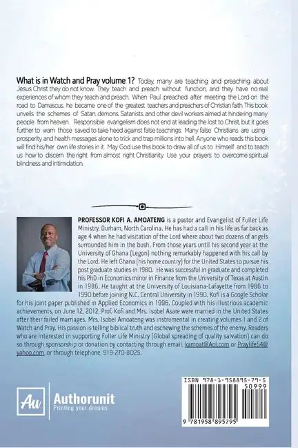 Watch and Pray - Paperback