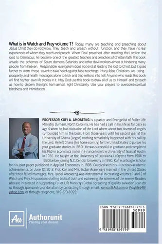 Watch and Pray - Paperback