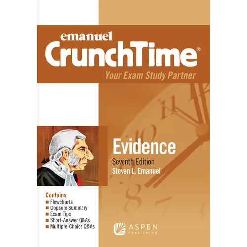 Emanuel CrunchTime for Evidence - Paperback
