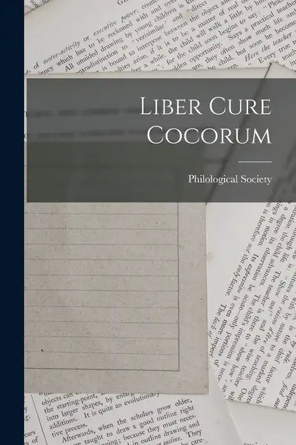 Liber Cure Cocorum - Paperback