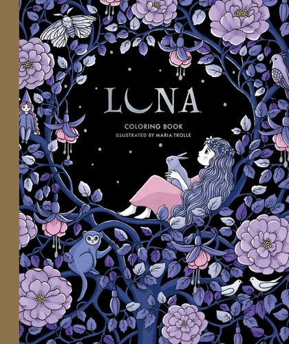 Luna Coloring Book - Hardcover