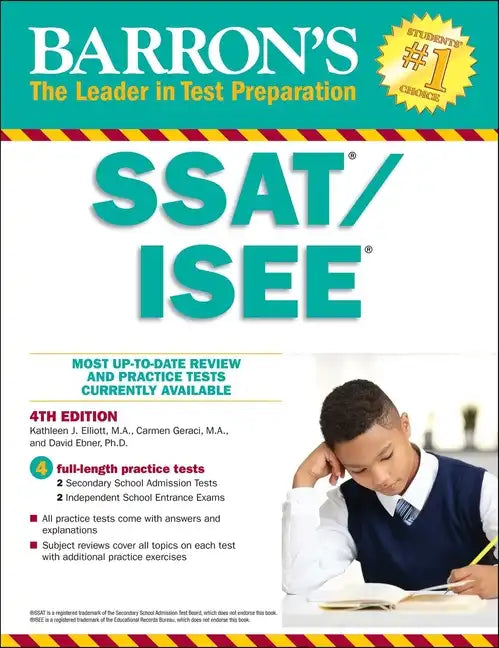 Ssat/ISEE: High School Entrance Examinations - Paperback