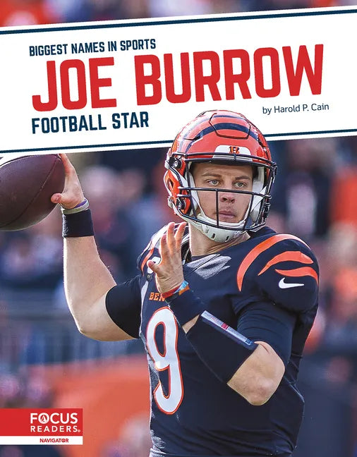 Joe Burrow: Football Star - Library Binding