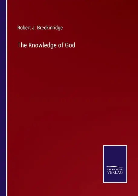 The Knowledge of God - Paperback