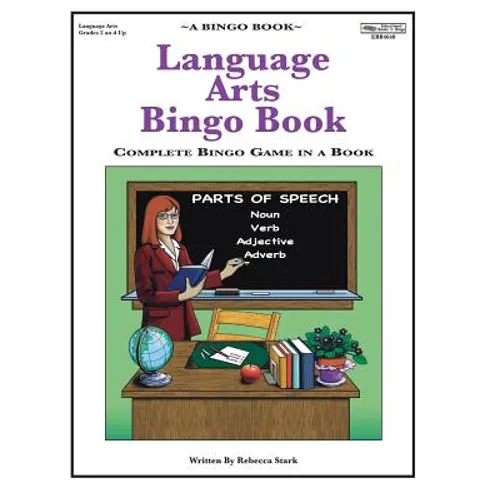 Language Arts Bingo Book: Complete Bingo Game In A Book - Paperback