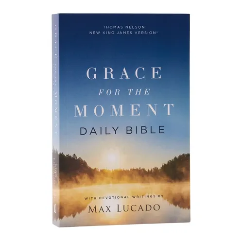 Nkjv, Grace for the Moment Daily Bible, Softcover, Comfort Print - Paperback