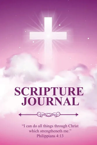 Scripture Journal: Scriptures, Bible Verse & Prayer Journal, Daily Study Notes, Writing Verses, Inspirational Christian Gift, Notebook - Paperback