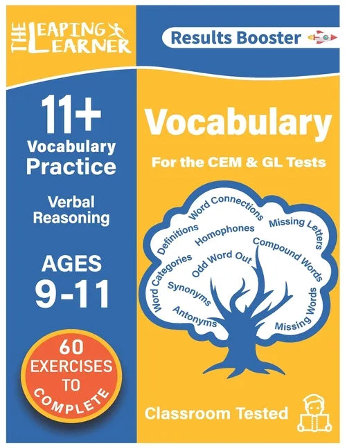 11 + Vocabulary Practice: Verbal Reasoning: Ages 9 - 11 years - Paperback