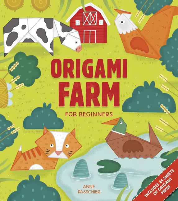 Origami Farm for Beginners: Includes 24 Sheets of Origami Paper - Paperback