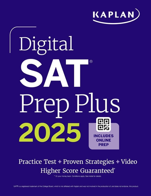 Digital SAT Prep Plus 2025: Prep Book, 1 Full Length Practice Test, 700+ Practice Questions - Paperback