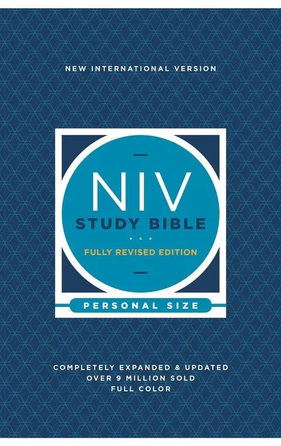 NIV Study Bible, Fully Revised Edition, Personal Size, Paperback, Red Letter, Comfort Print - Paperback