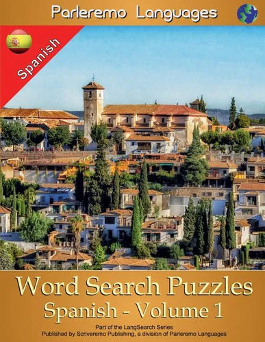 Parleremo Languages Word Search Puzzles Spanish - Volume 1 - Paperback