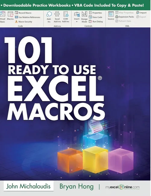 101 Ready To Use Microsoft Excel Macros - Paperback