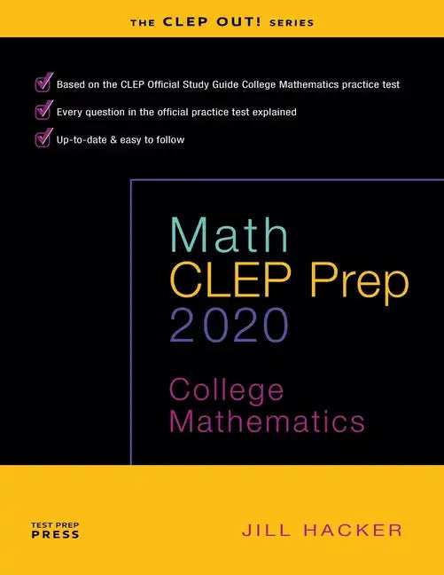 Math CLEP Prep: College Mathematics - Paperback