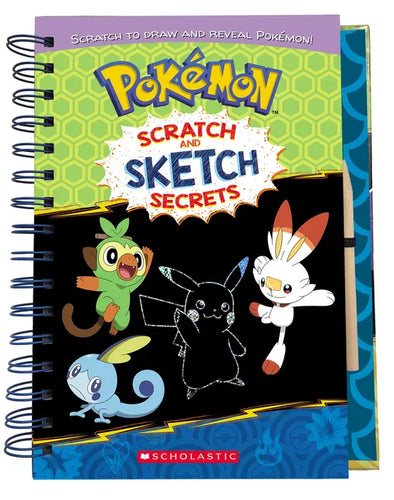 Scratch and Sketch Secrets (Pokémon) - Hardcover