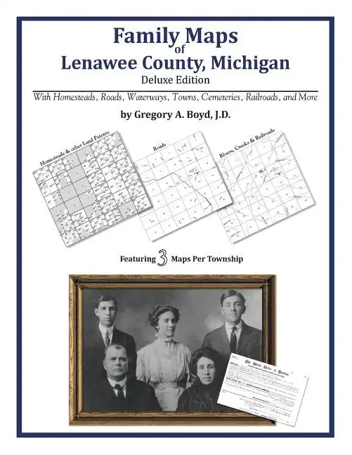 Family Maps of Lenawee County, Michigan - Paperback
