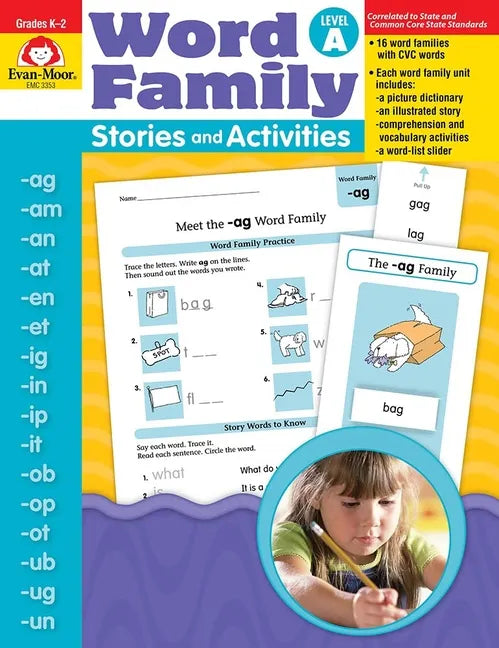 Word Family Stories and Activities, Kindergarten - Grade 2 (Level A), Teacher Resource - Paperback