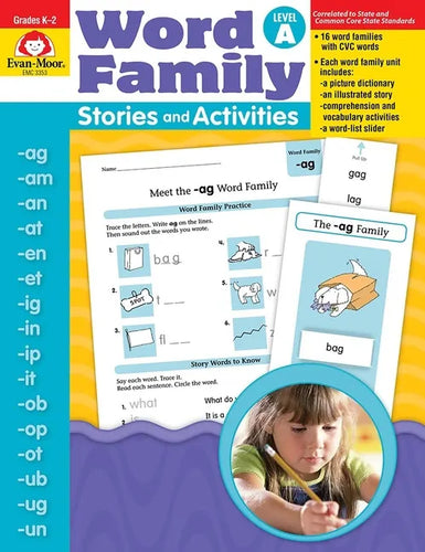 Word Family Stories and Activities, Kindergarten - Grade 2 (Level A), Teacher Resource - Paperback