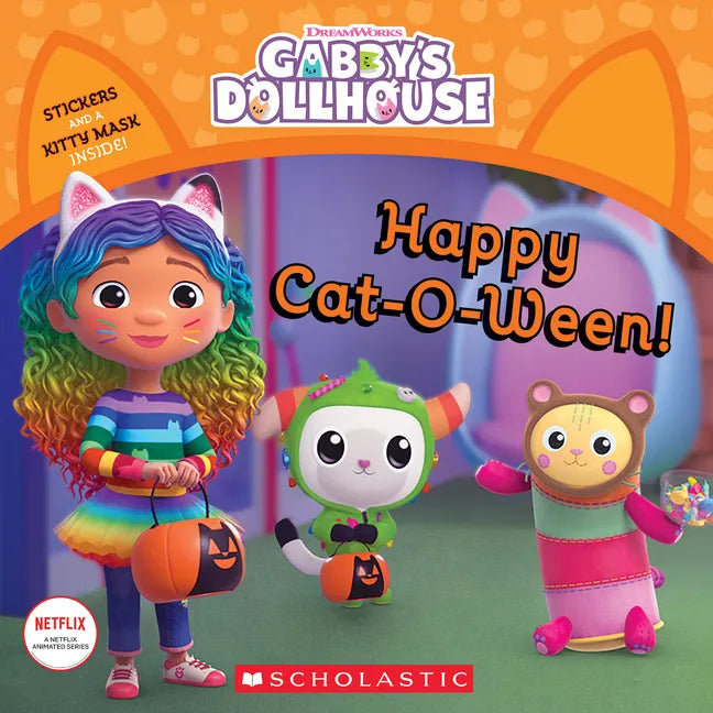 Happy Cat-O-Ween! (Gabby's Dollhouse Storybook) - Paperback