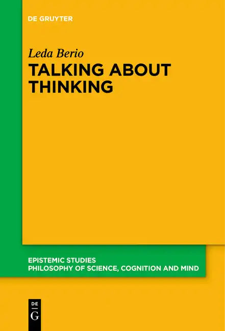 Talking about Thinking: Language, Thought, and Mentalizing - Paperback