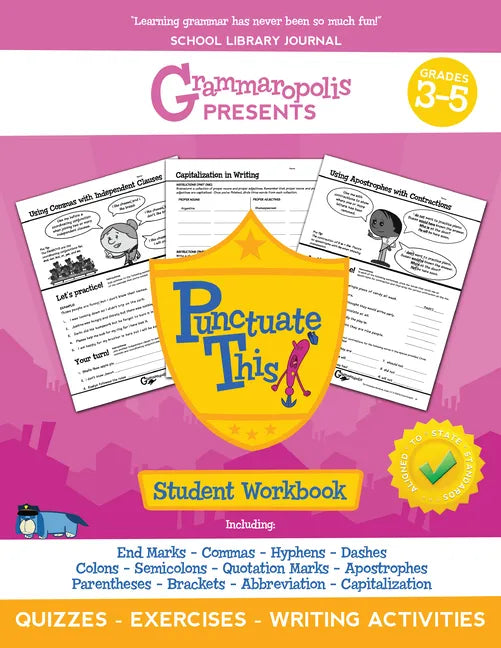 The Punctuation Workbook, Grades 3-5 - Paperback