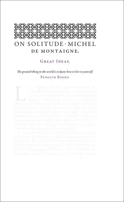 On Solitude - Paperback