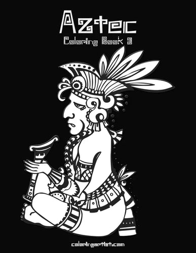Aztec Coloring Book 3 - Paperback
