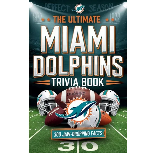 The Ultimate Miami Dolphins Trivia Book: : A Must-Have Collection of Fun Facts and Trivia for Miami Dolphins Fans of All Ages - Paperback