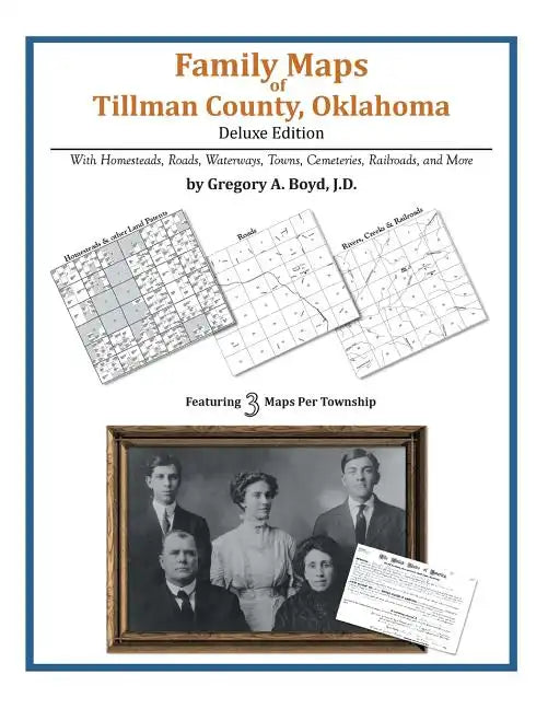 Family Maps of Tillman County, Oklahoma - Paperback