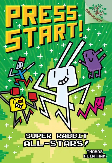 Super Rabbit All-Stars!: A Branches Book (Press Start! #8): Volume 8 - Hardcover