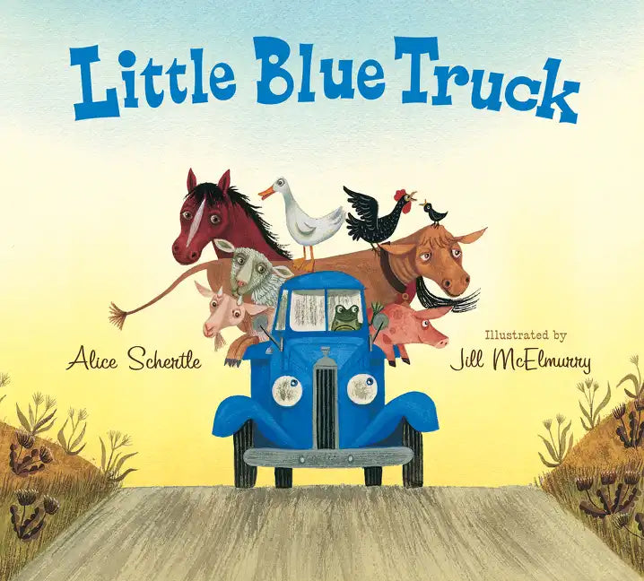 Little Blue Truck Lap Board Book - Board Book