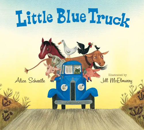 Little Blue Truck Lap Board Book - Board Book
